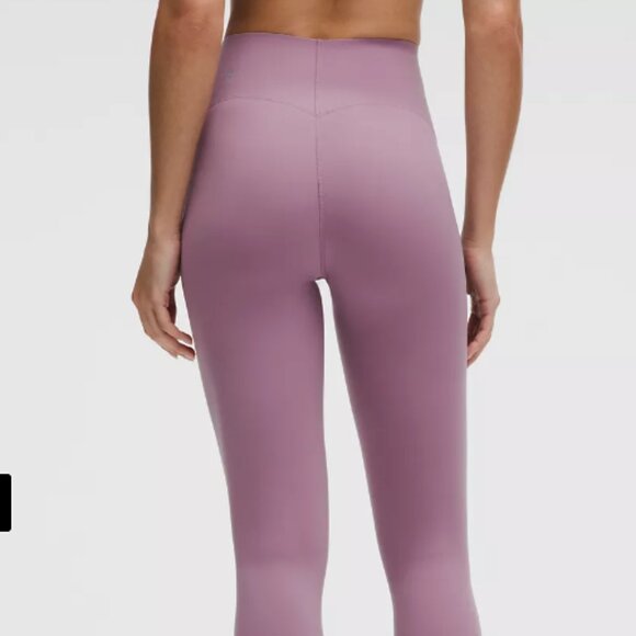 NWT Lululemon Glow Up Super-High-Rise *Tight 28" Lavender Lux Size 14 - Picture 2 of 5